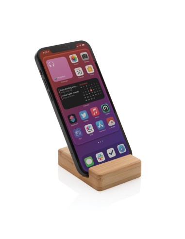 Supporto in bambù per smartphone